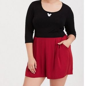 Torrid Mickey Mouse Romper